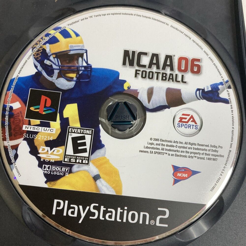 NCAA Football‎ 06 - Playstation 2 (PS2) With Manual - Picture 5 of 6